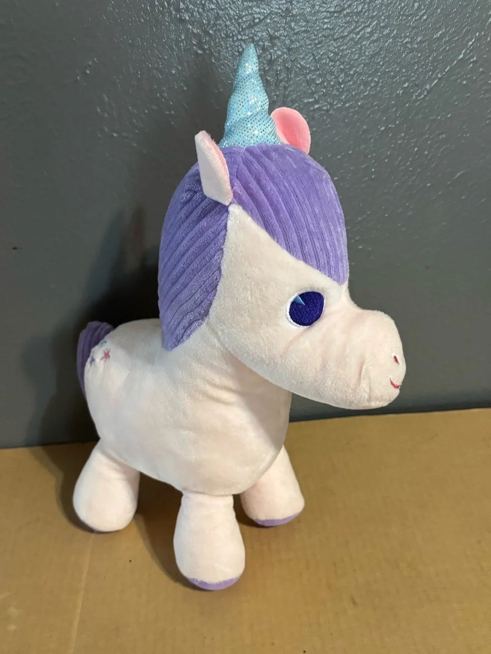Kohl’s Care Purple Pink Unicorn Plush Toy soft